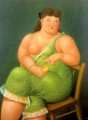 femme à moitié nue Fernando Botero